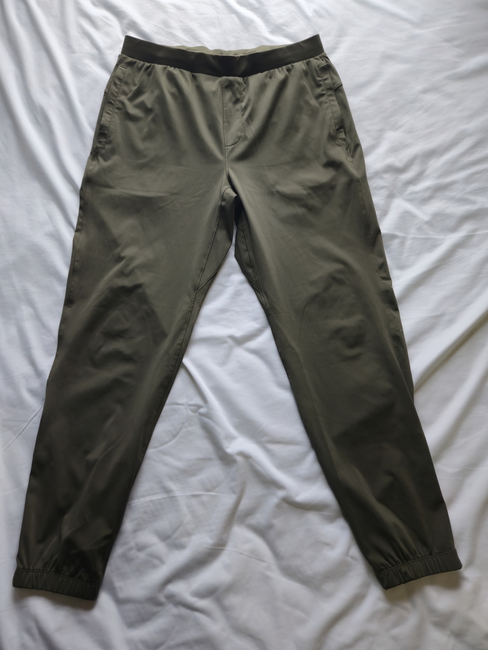 Mondetta Olive Green Athletic Jogger Pants